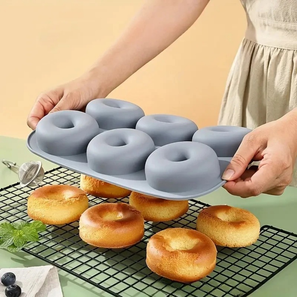 Форма для выпечки на 6 отверст – обзор и цена Donut Mold Silicone