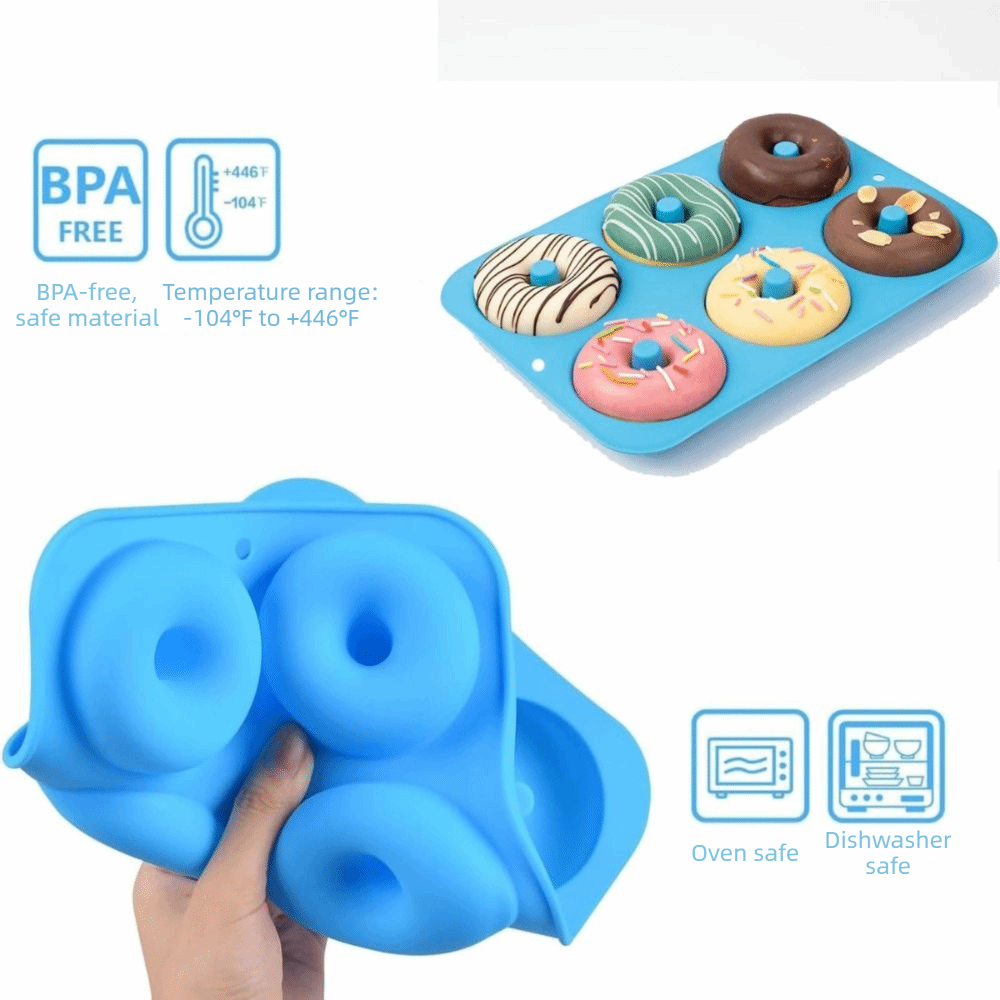 Новая силиконовая форма для по – обзор и цена Donut Mold Silicone